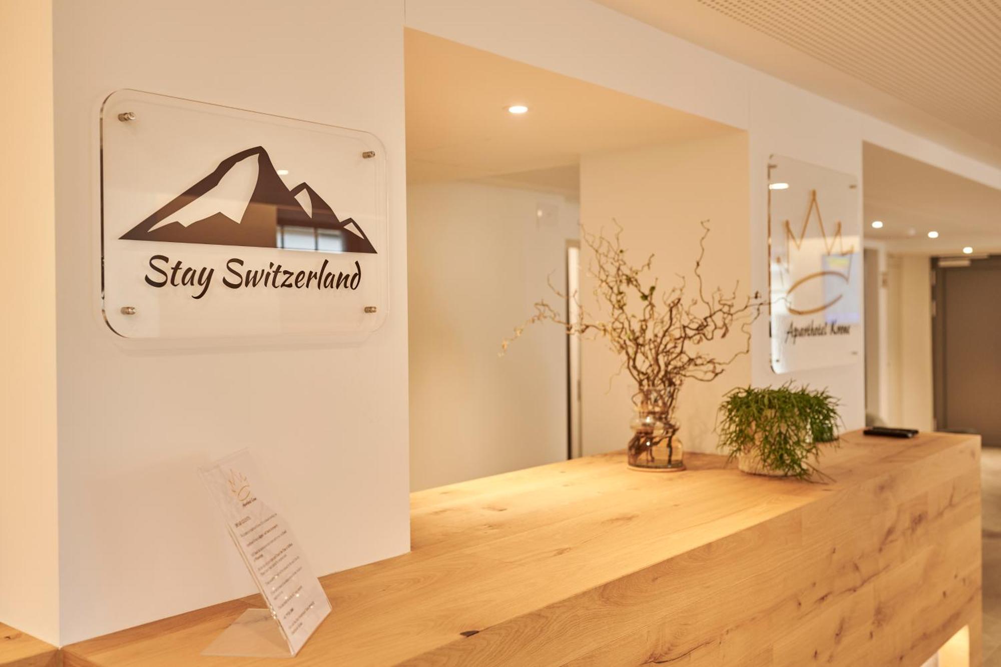 Aparthotel Krone - Self Check-In Unterseen Luaran gambar
