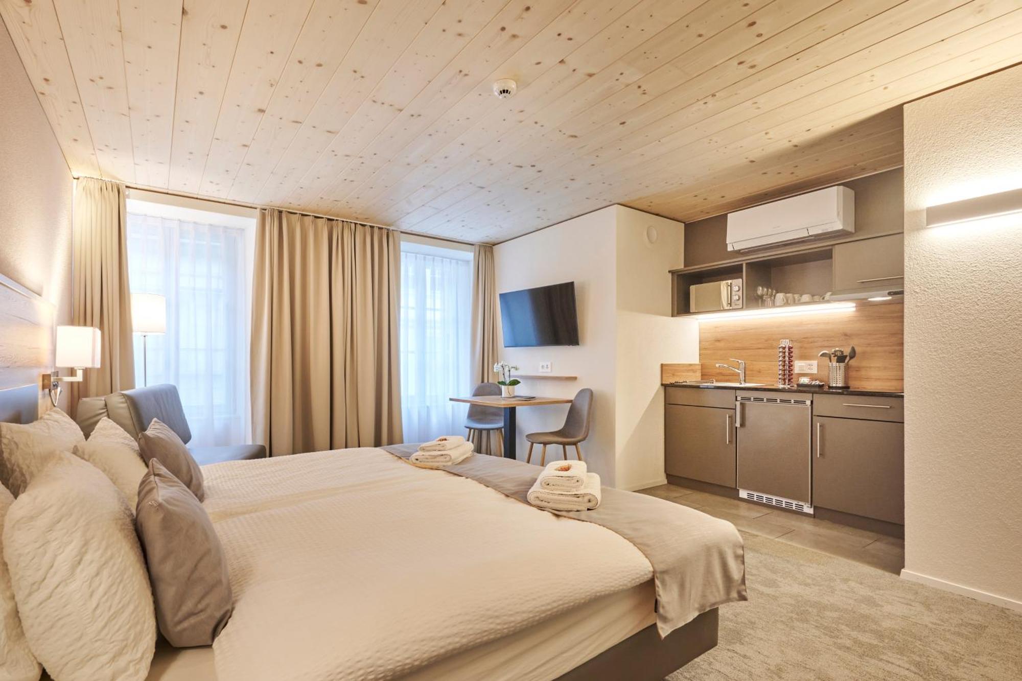 Aparthotel Krone - Self Check-In Unterseen Luaran gambar