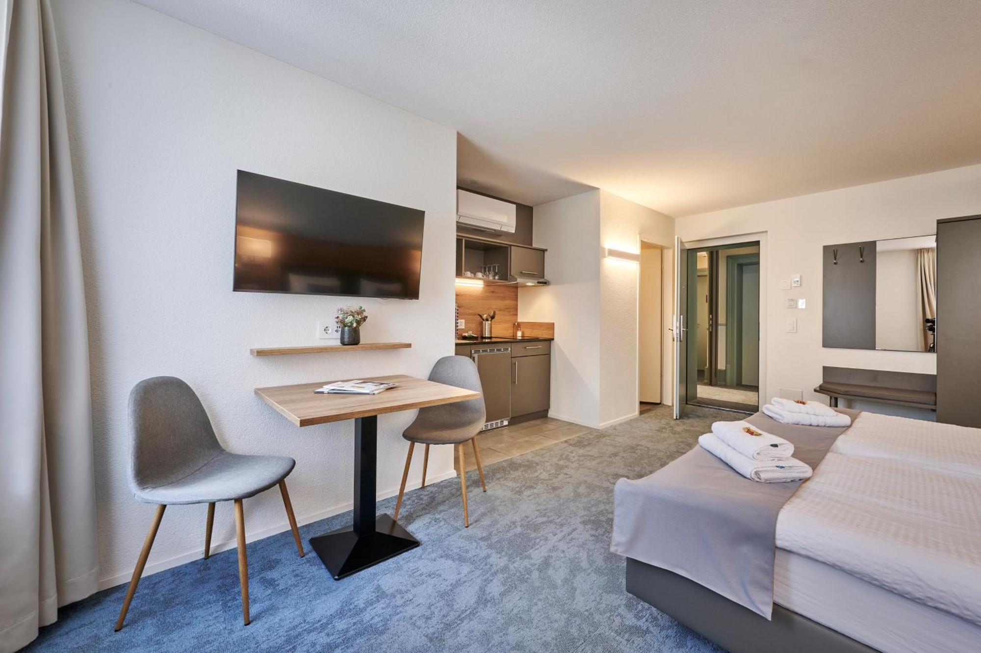 Aparthotel Krone - Self Check-In Unterseen Luaran gambar