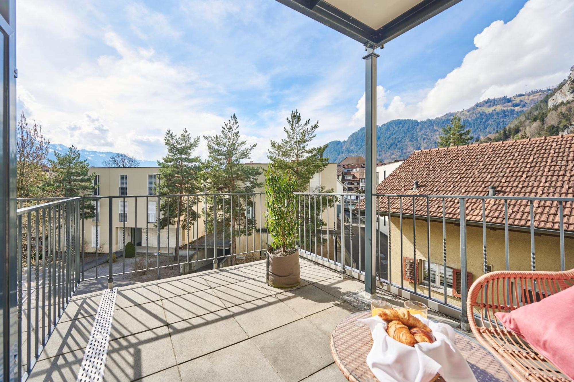 Aparthotel Krone - Self Check-In Unterseen Luaran gambar