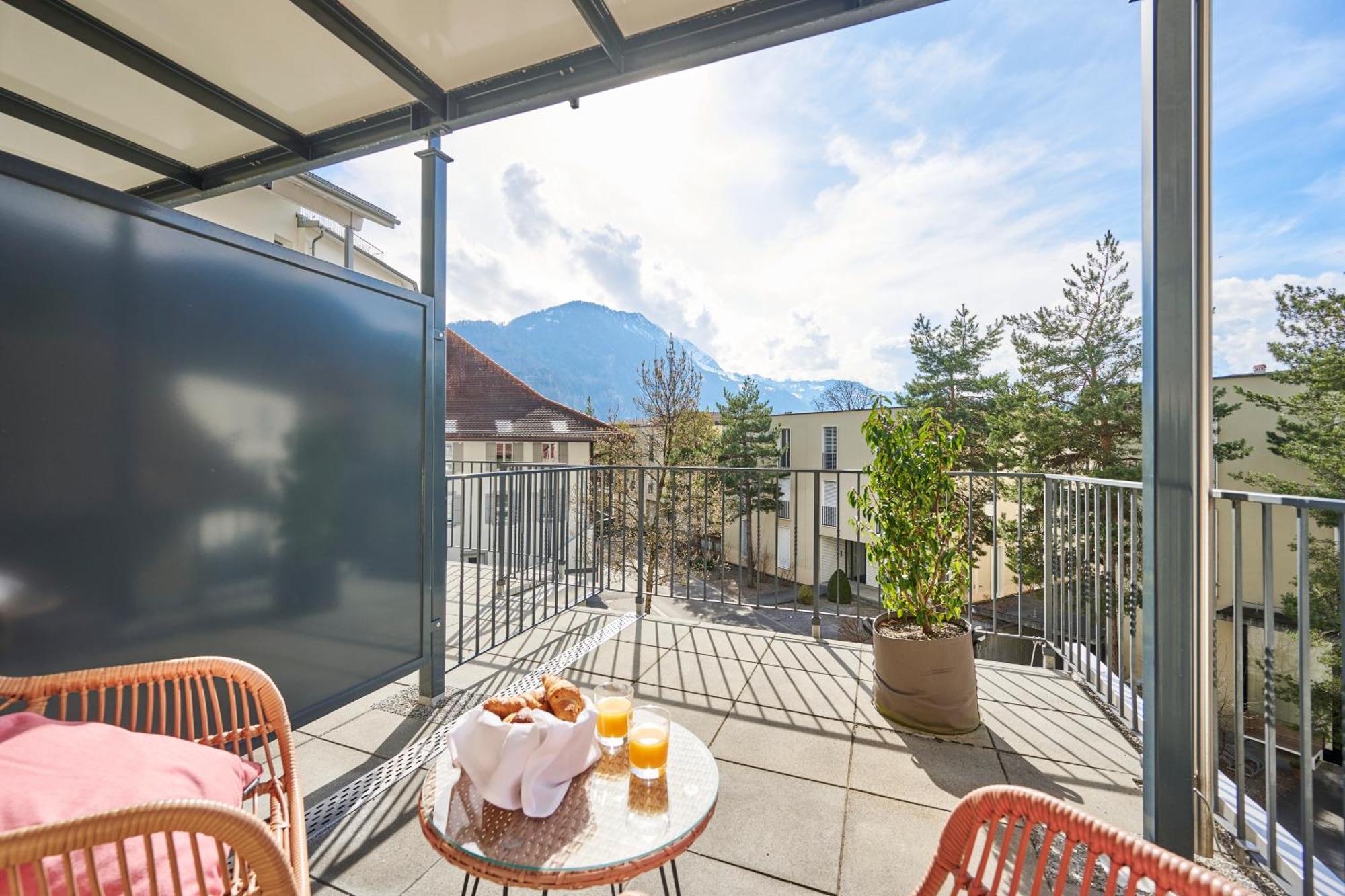 Aparthotel Krone - Self Check-In Unterseen Luaran gambar