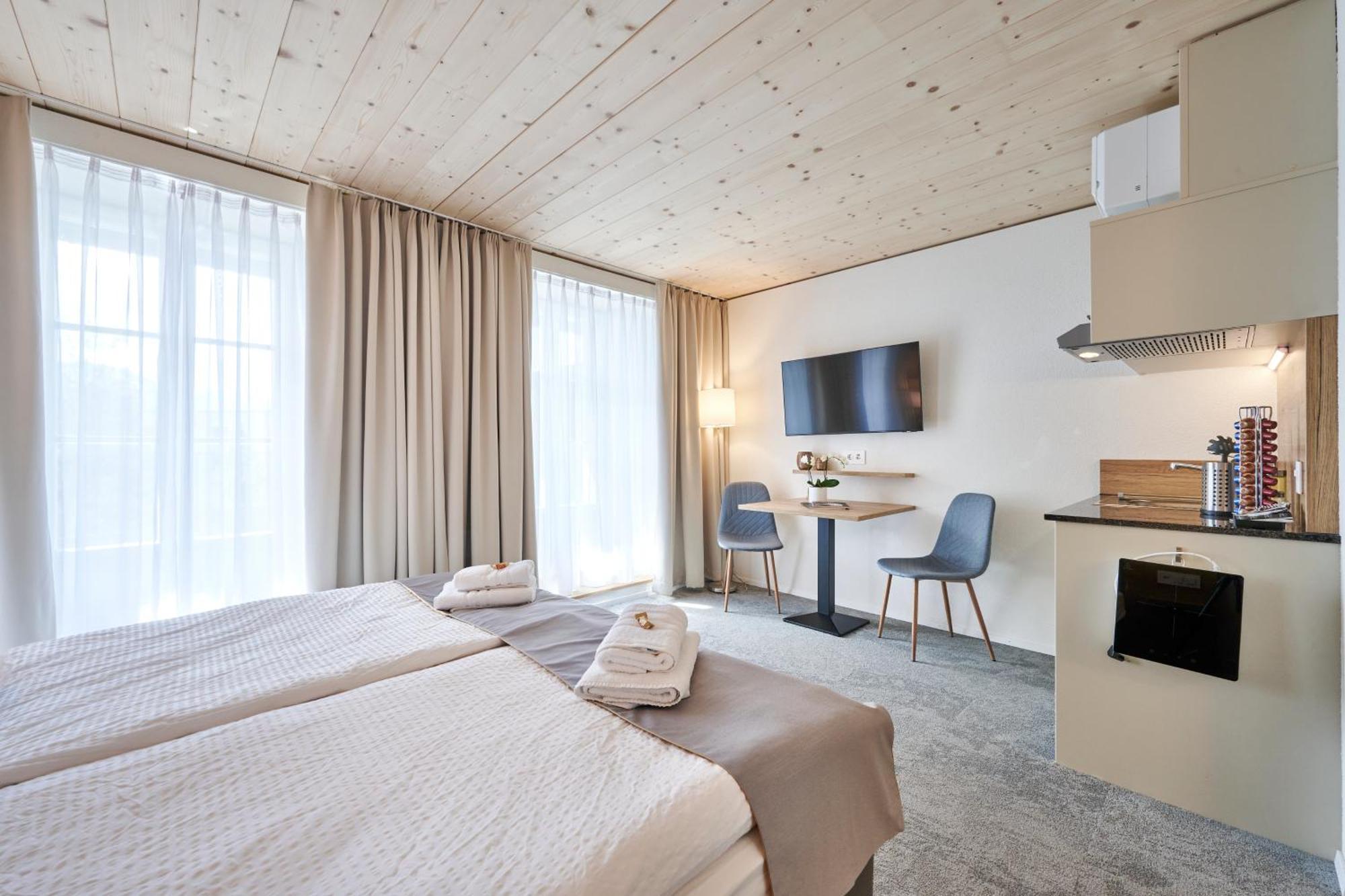 Aparthotel Krone - Self Check-In Unterseen Luaran gambar