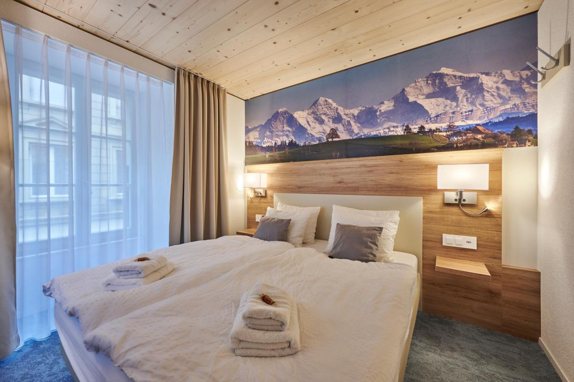 Aparthotel Krone - Self Check-In Unterseen Luaran gambar
