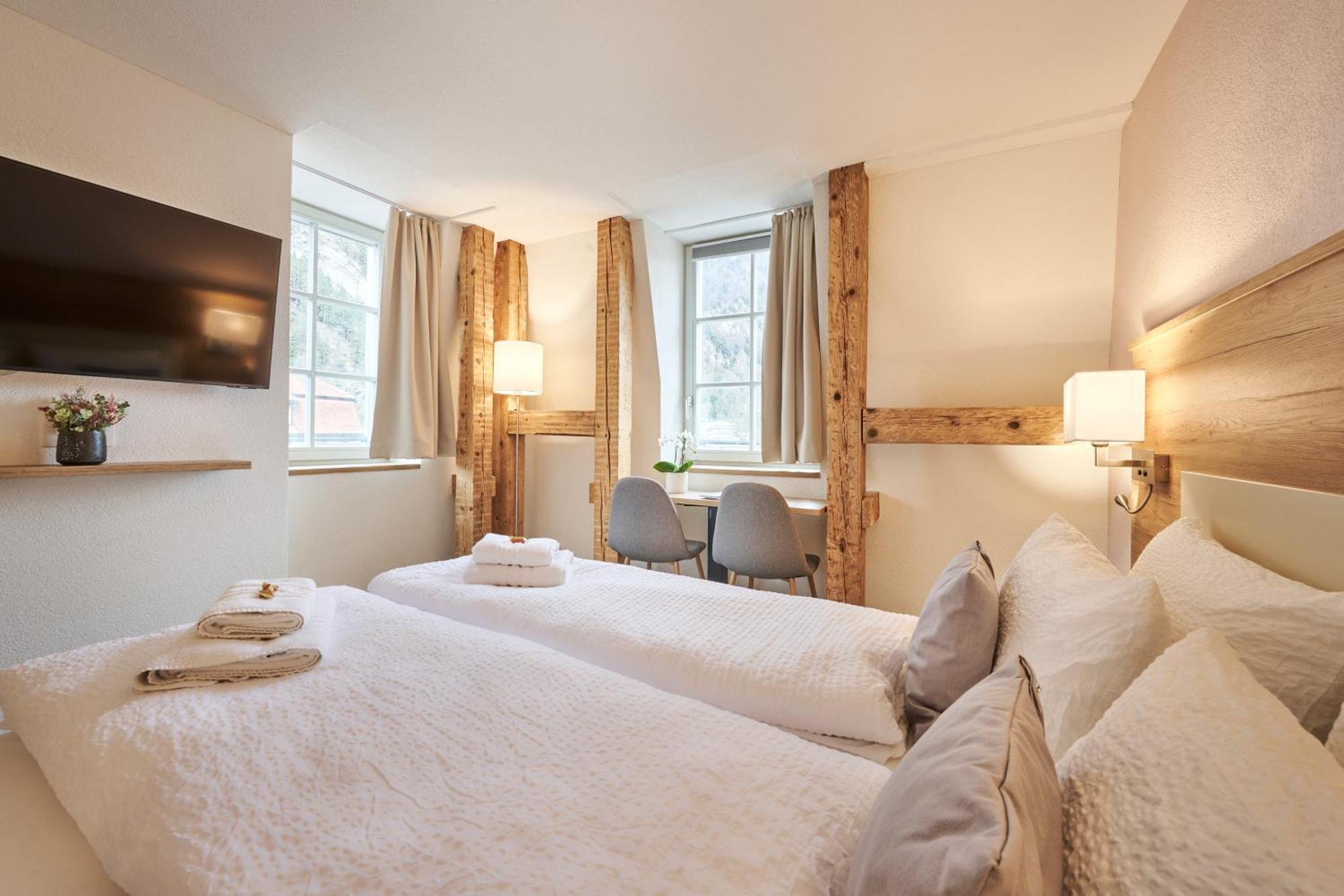 Aparthotel Krone - Self Check-In Unterseen Luaran gambar